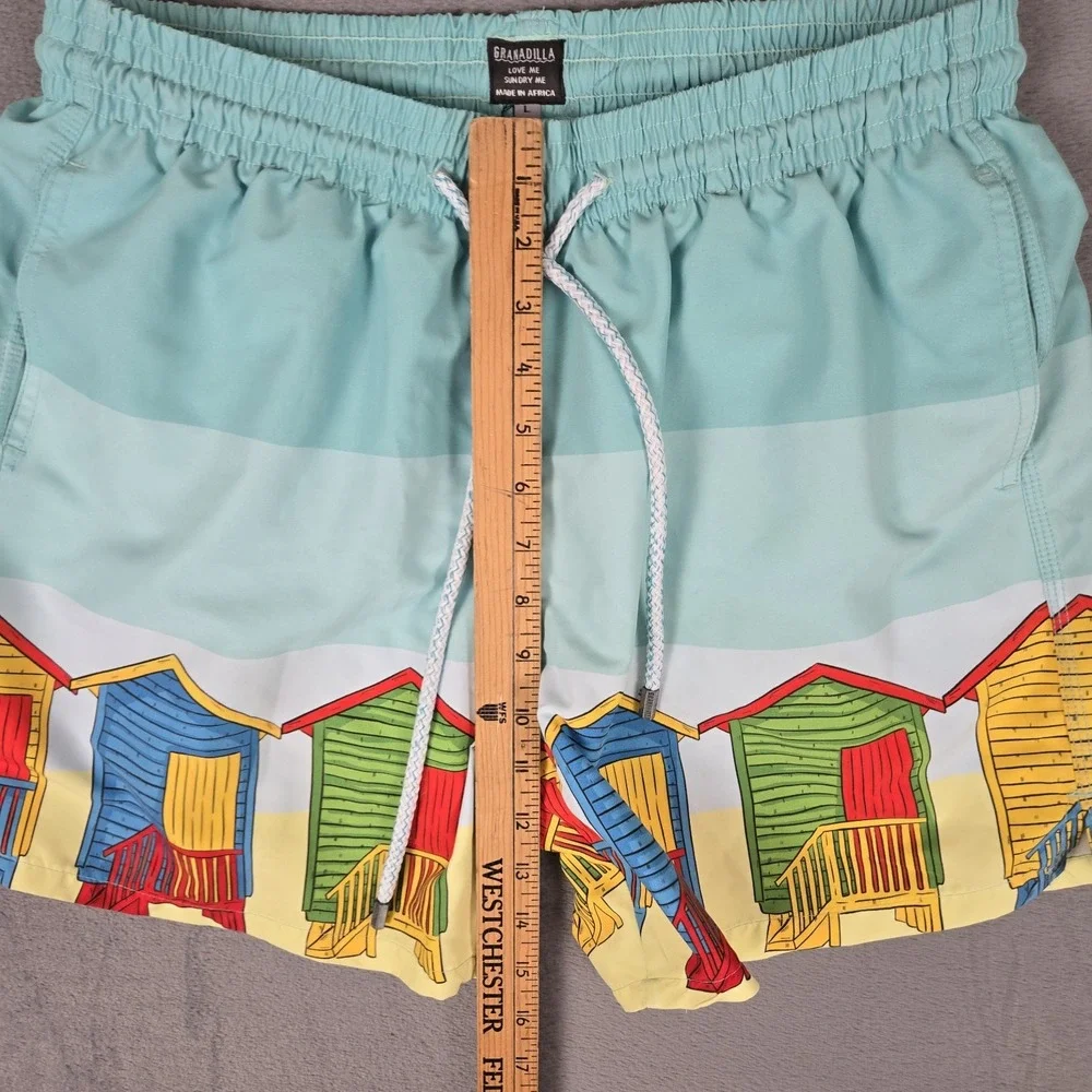 Granadilla Swim Trunks‎ Mens Large Beach Cabana Shorts Holiday Swimwear Lined